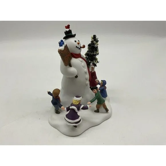 Department 56 Village Square Snowman Village Accessories Vtg Retired Collectible - Picture 12 of 16